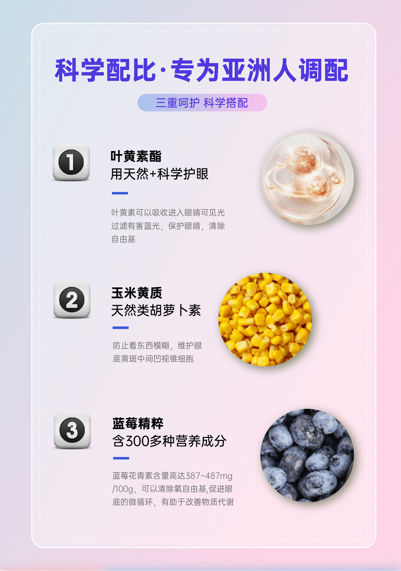 蓝莓叶黄素酯压片糖果详情3